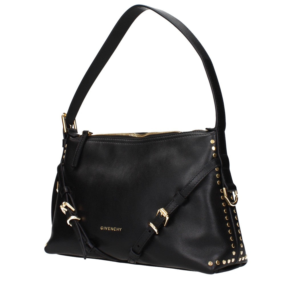 Givenchy Mini Voyou Compacte schoudertas met ritssluiting – Zwart