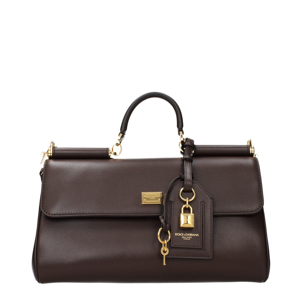 Dolce & Gabbana My Sicily Handtas – Donkerbruin