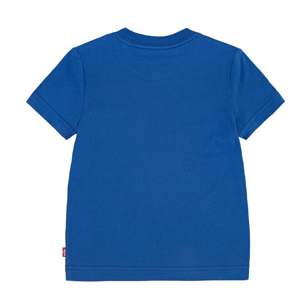 Levi's Kids T-shirt met geborduurd logo – Koningsblauw