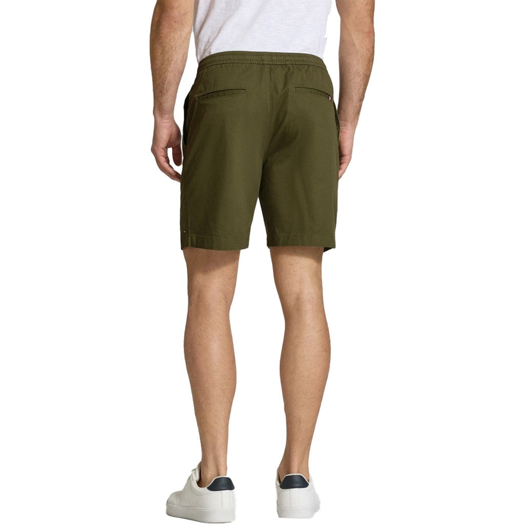 Tommy Hilfiger Regular fit bermuda short – Legergroen