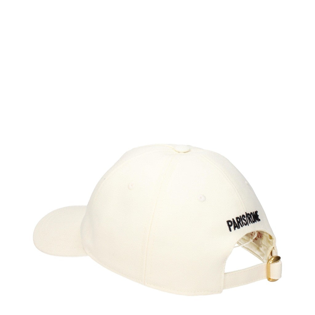 Valentino Garavani Katoenen pet van 100% katoen – Beige / Ivoor