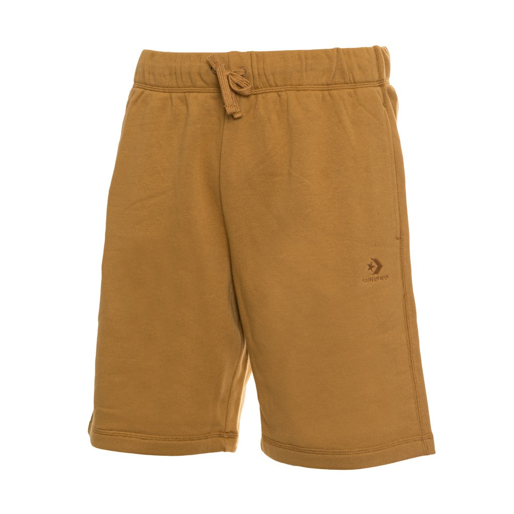 Converse Bermuda short met trekkoord en logo – Geel