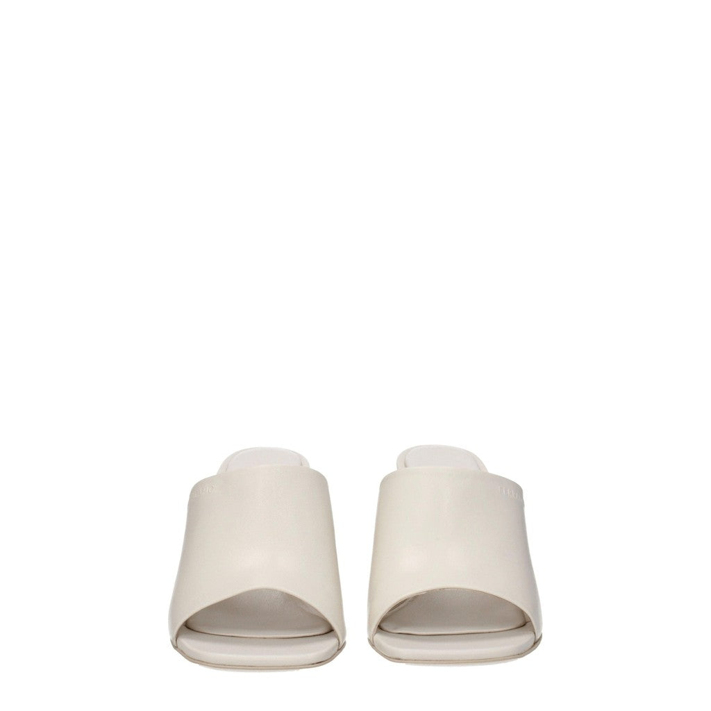 Salvatore Ferragamo Astro Sandalen met zool van leer en rubber – Beige