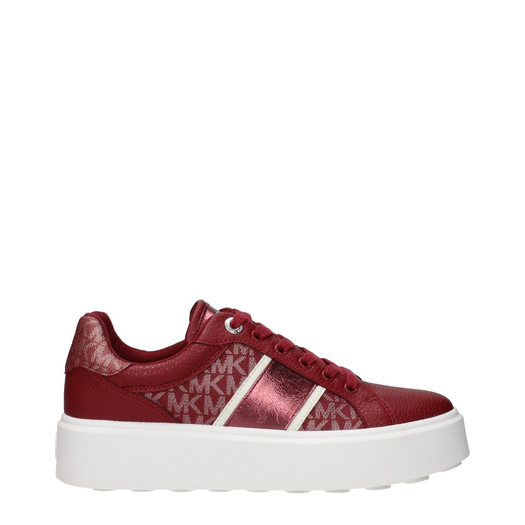 Michael Kors Romey Sneakers met vetersluiting – Rood