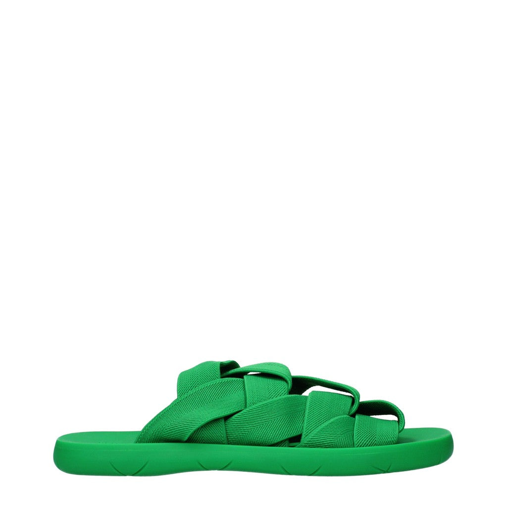 Bottega Veneta Herensandalen met rubberen zool – Groen