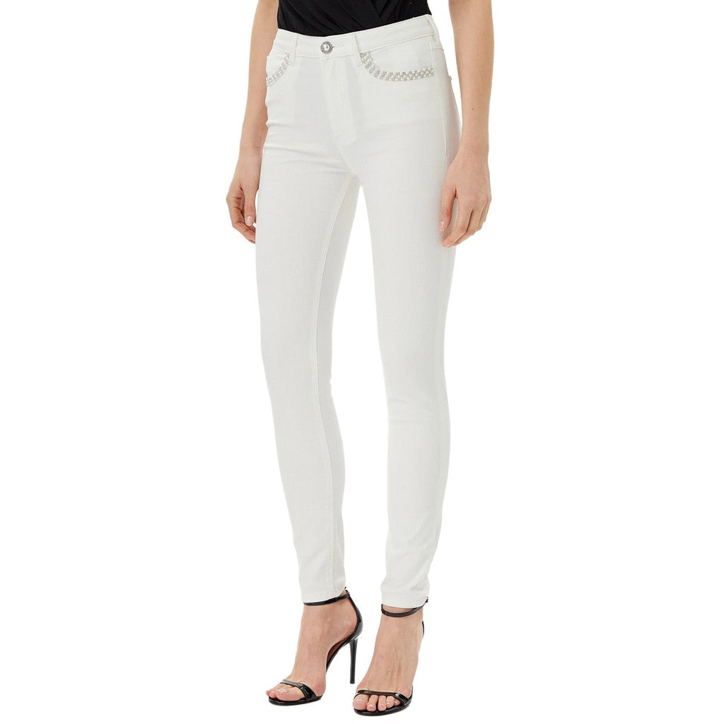 Guess Skinny broek met vijf zakken – Wit