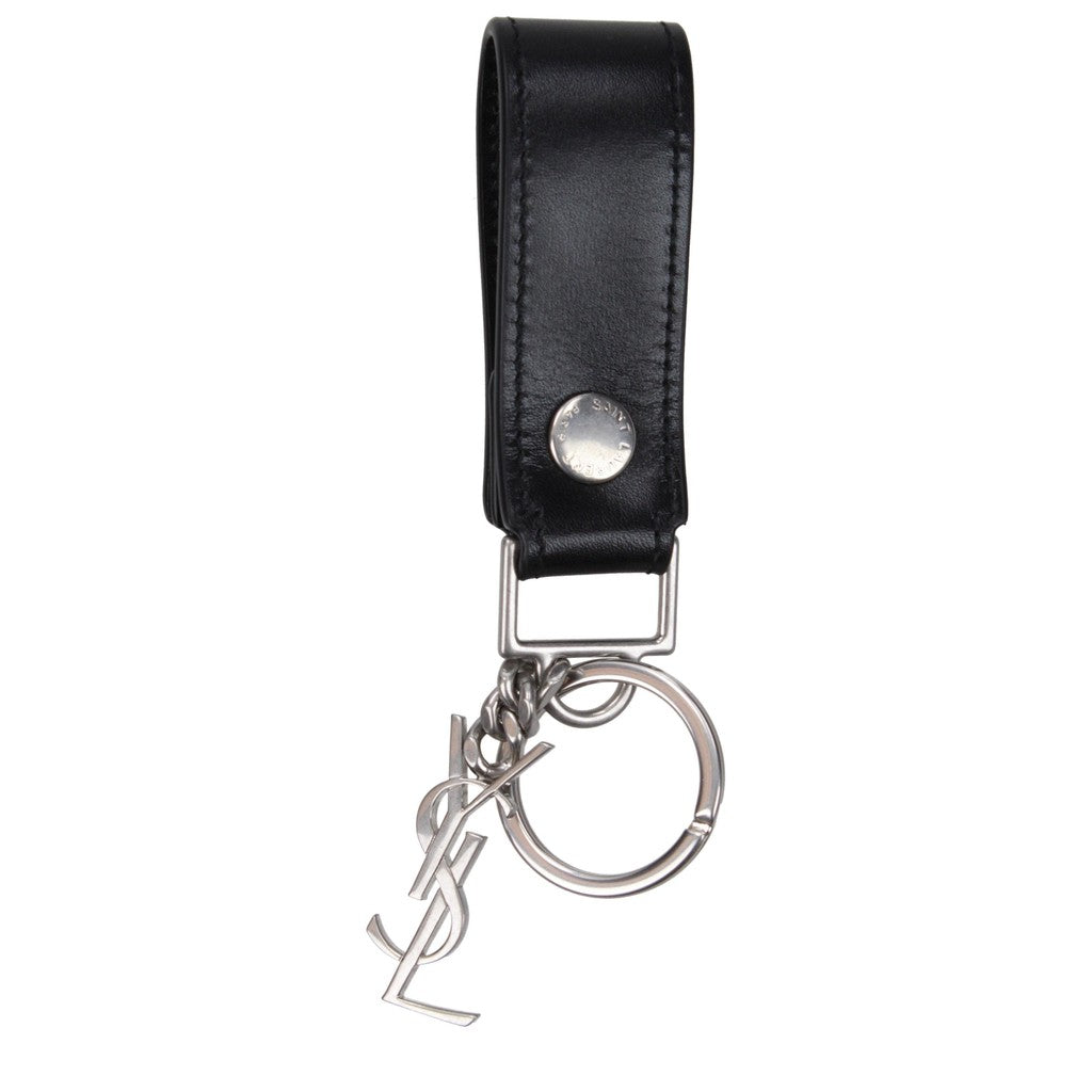 Saint Laurent Cassandre Sleutelhanger – Zwart