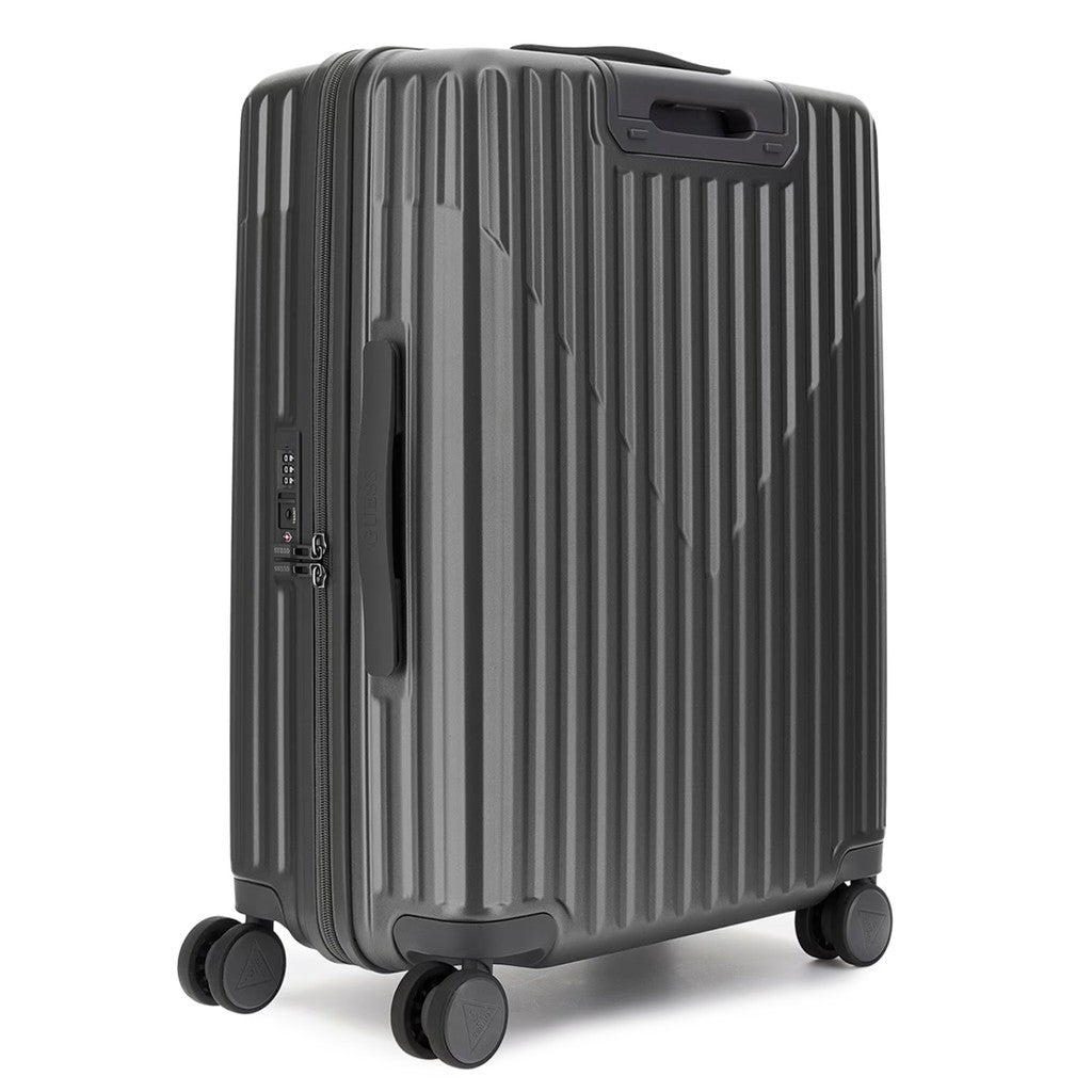 Guess Trolley met ritssluiting en logo – Grijs