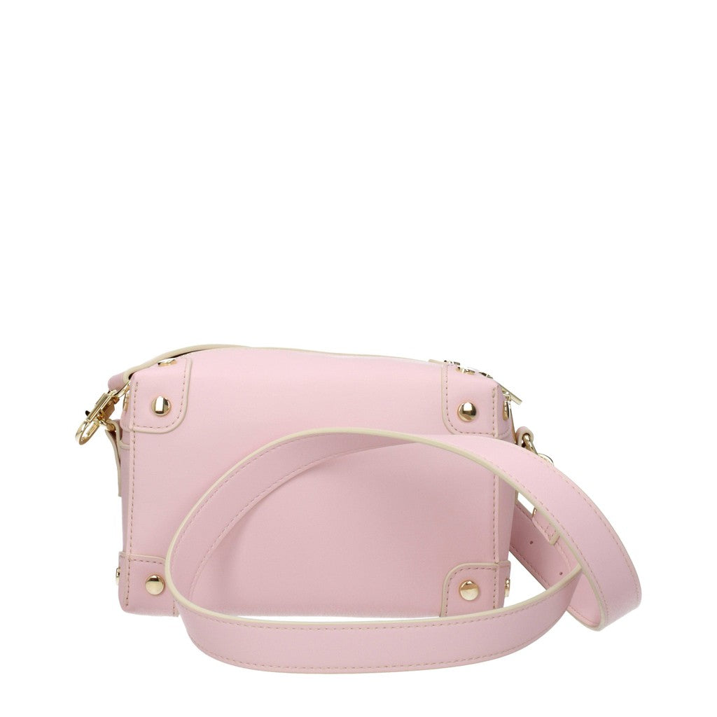 Love Moschino Crossbodytas met goudkleurige details – Roze