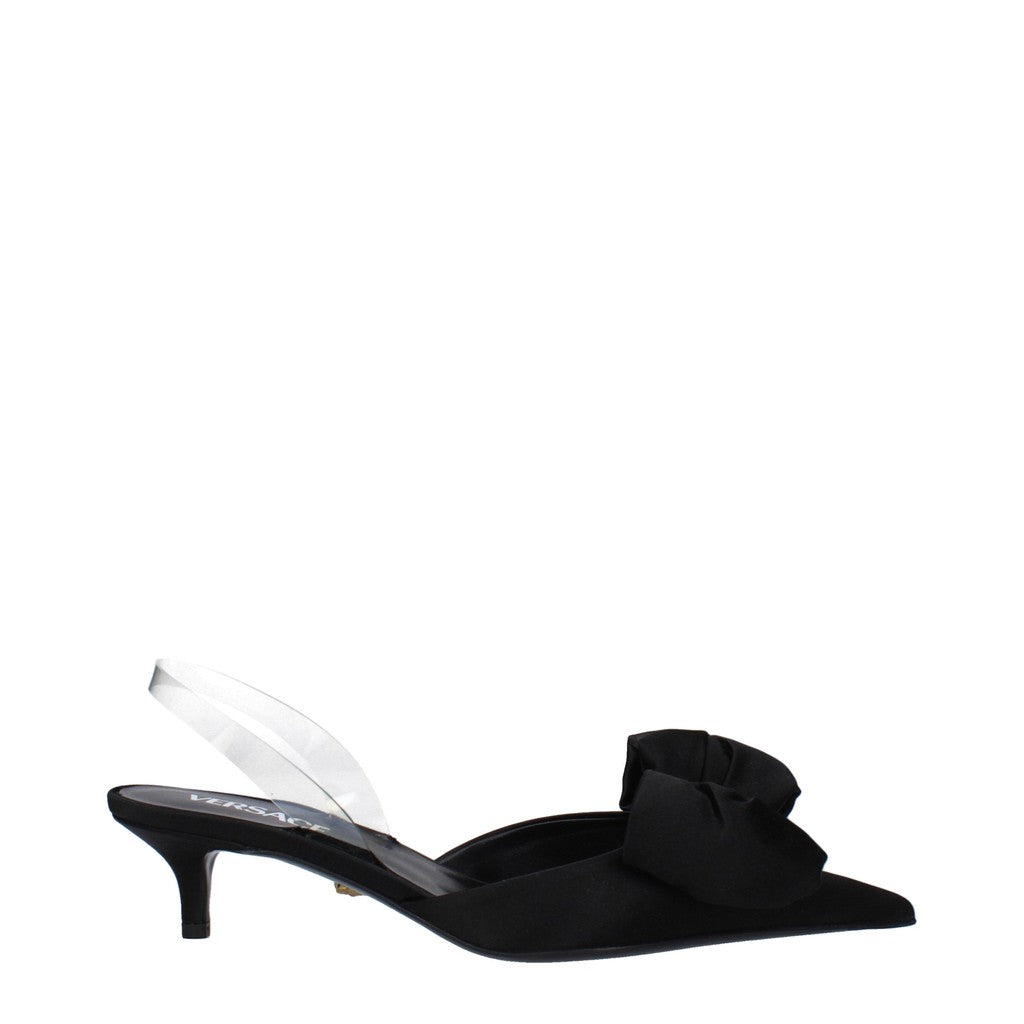 Versace Alia Pumps – Zwart / Transparant