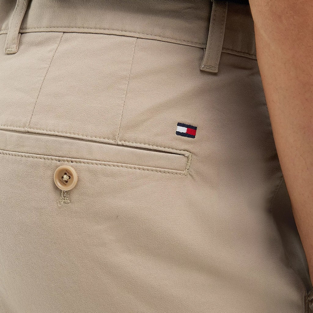 Tommy Hilfiger Relaxed fit broek – Khaki