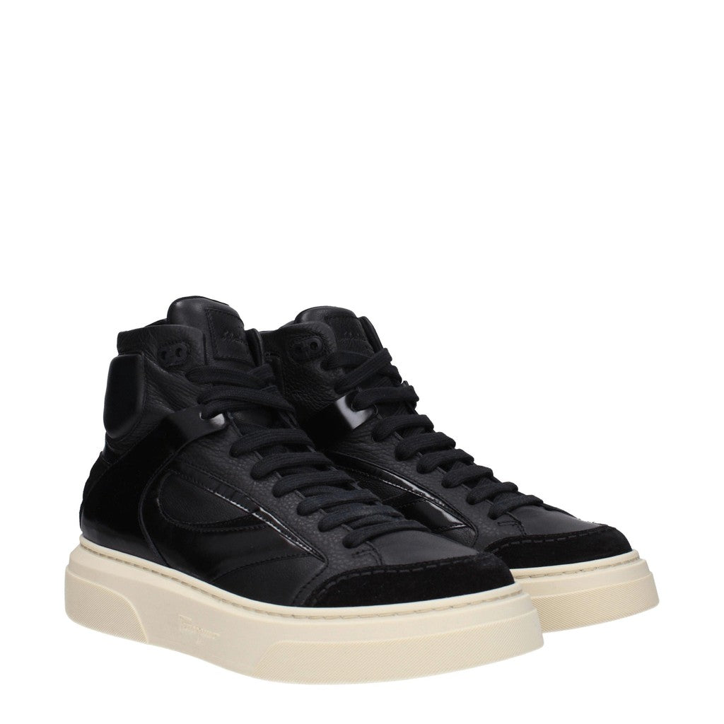 Salvatore Ferragamo Cassio Sneakers – Zwart