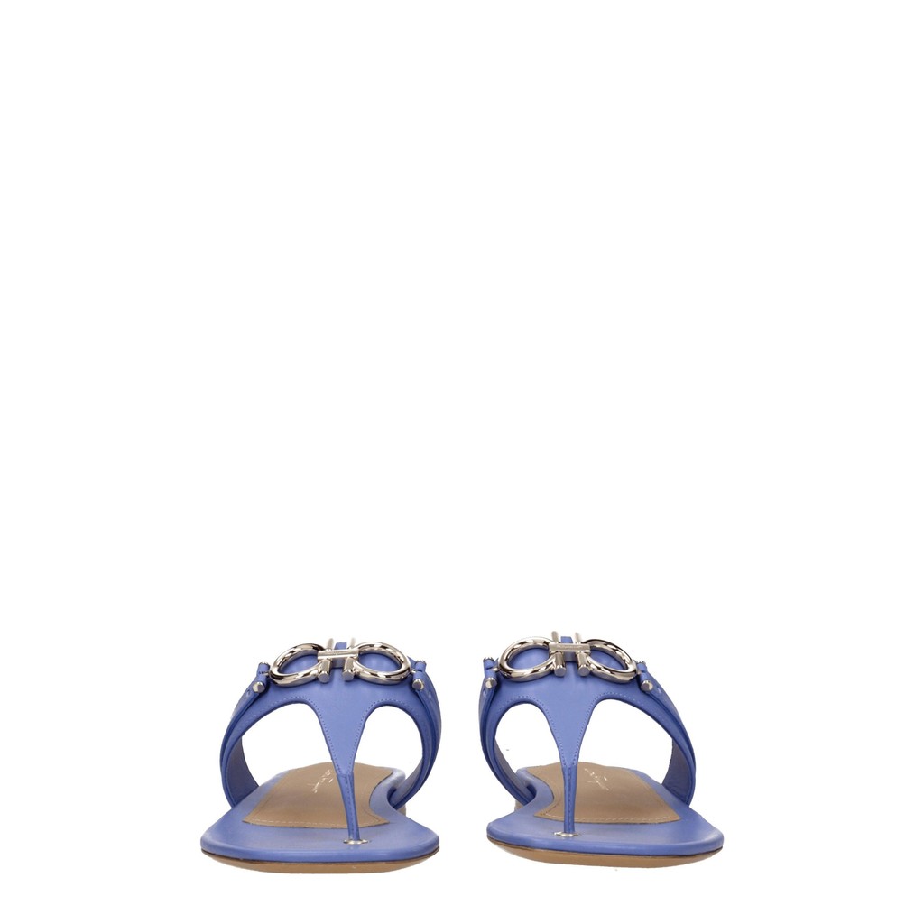 Salvatore Ferragamo Rikis Sandalen – Lila