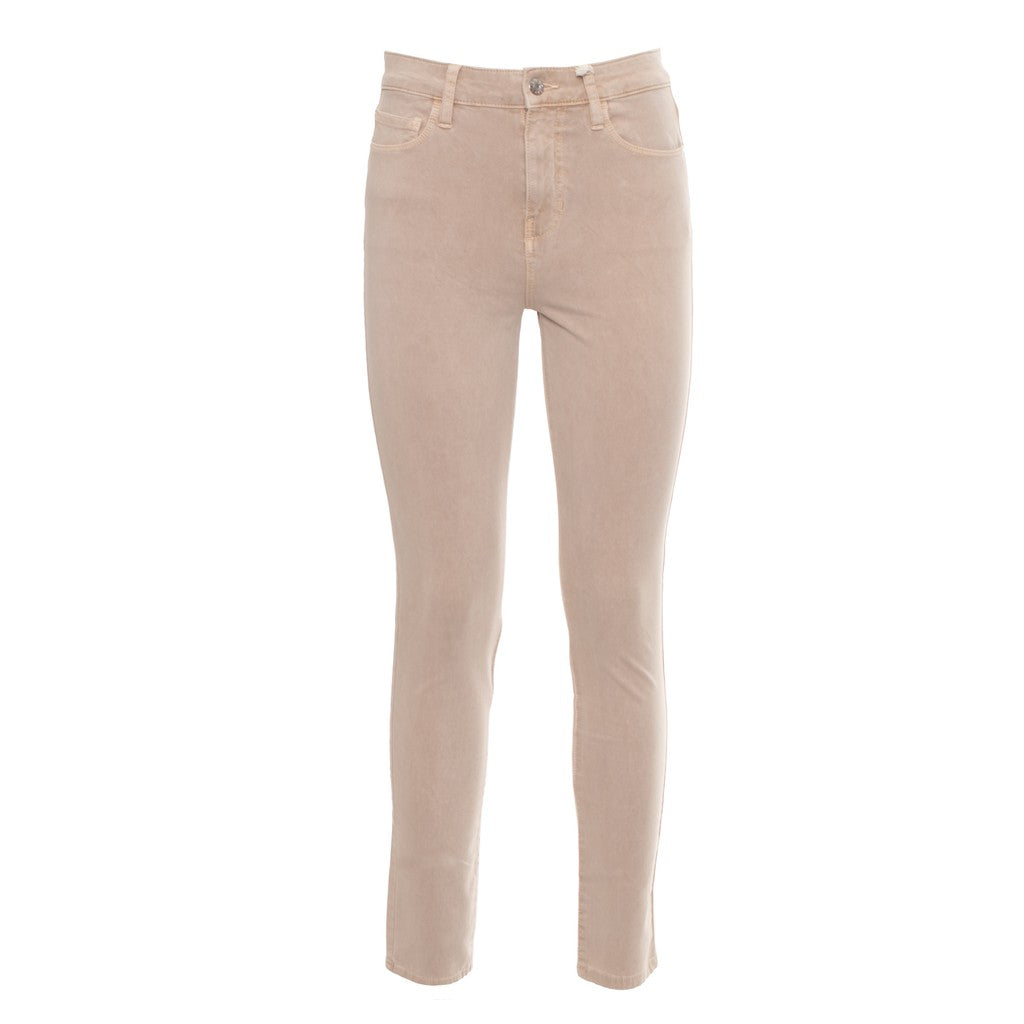 Guess Skinny broek met hoge taille – Beige