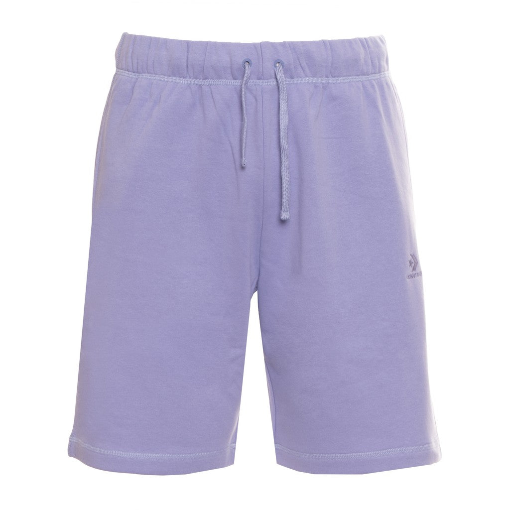 Converse Bermuda short met trekkoord en logo – Lila