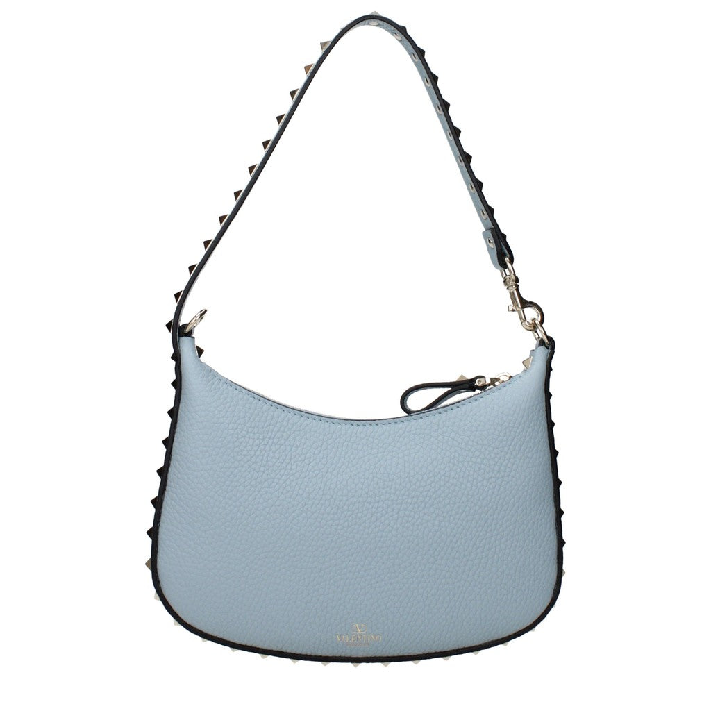Valentino Garavani Rockstud Schoudertas – Lichtblauw