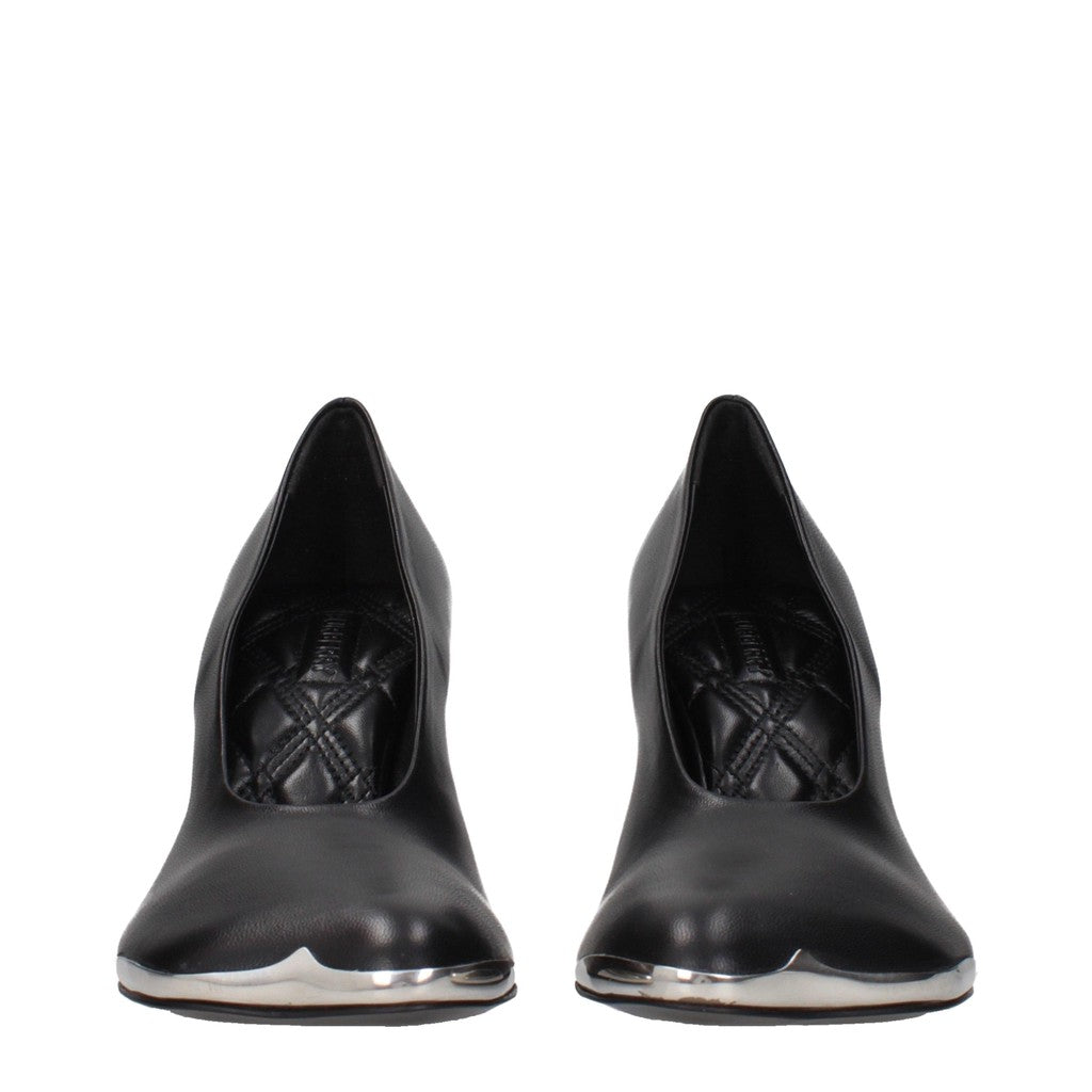 Burberry Pumps met vierkante neus – Zwart