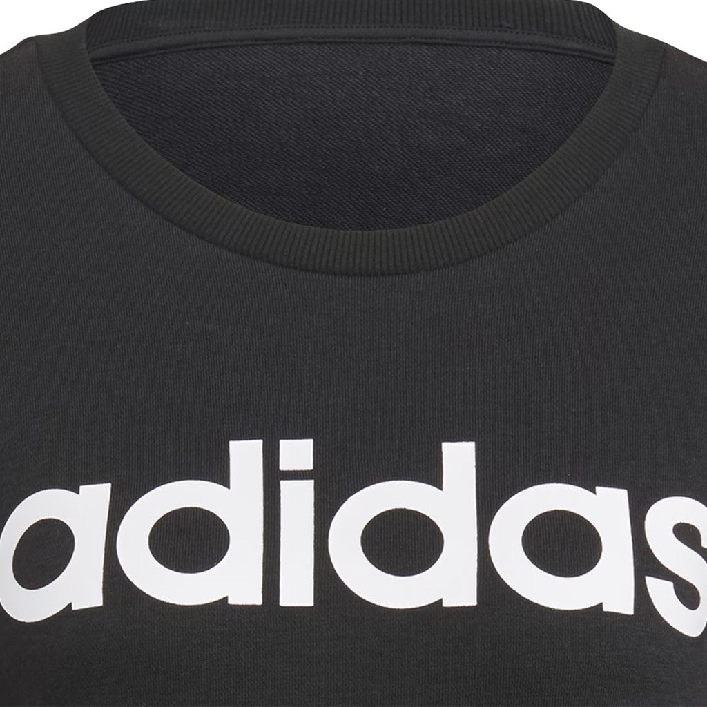 Adidas Essentials Logo Sweater – Zwart / Wit