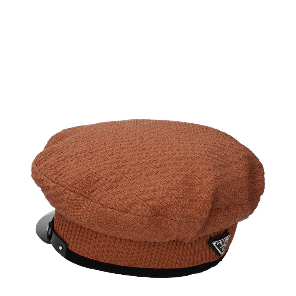 Prada Gebreide pet – Bruin