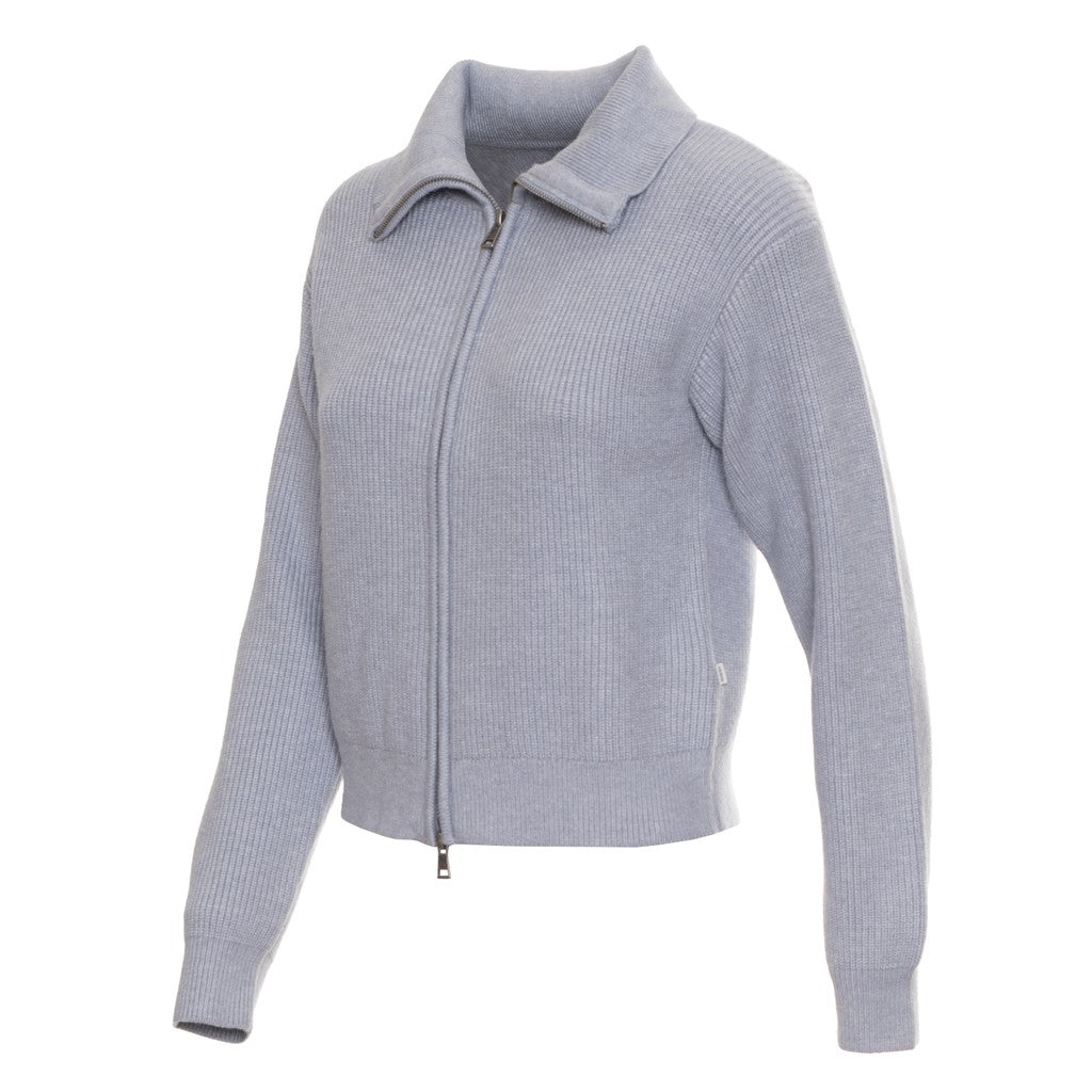 Guess Vest met rits – Lichtblauw