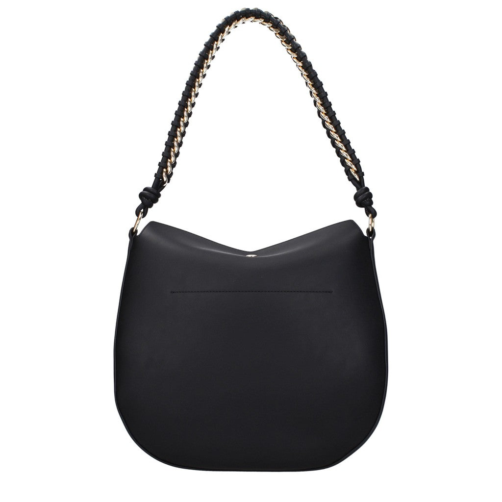Love Moschino Shopper met goudkleurige details – Zwart
