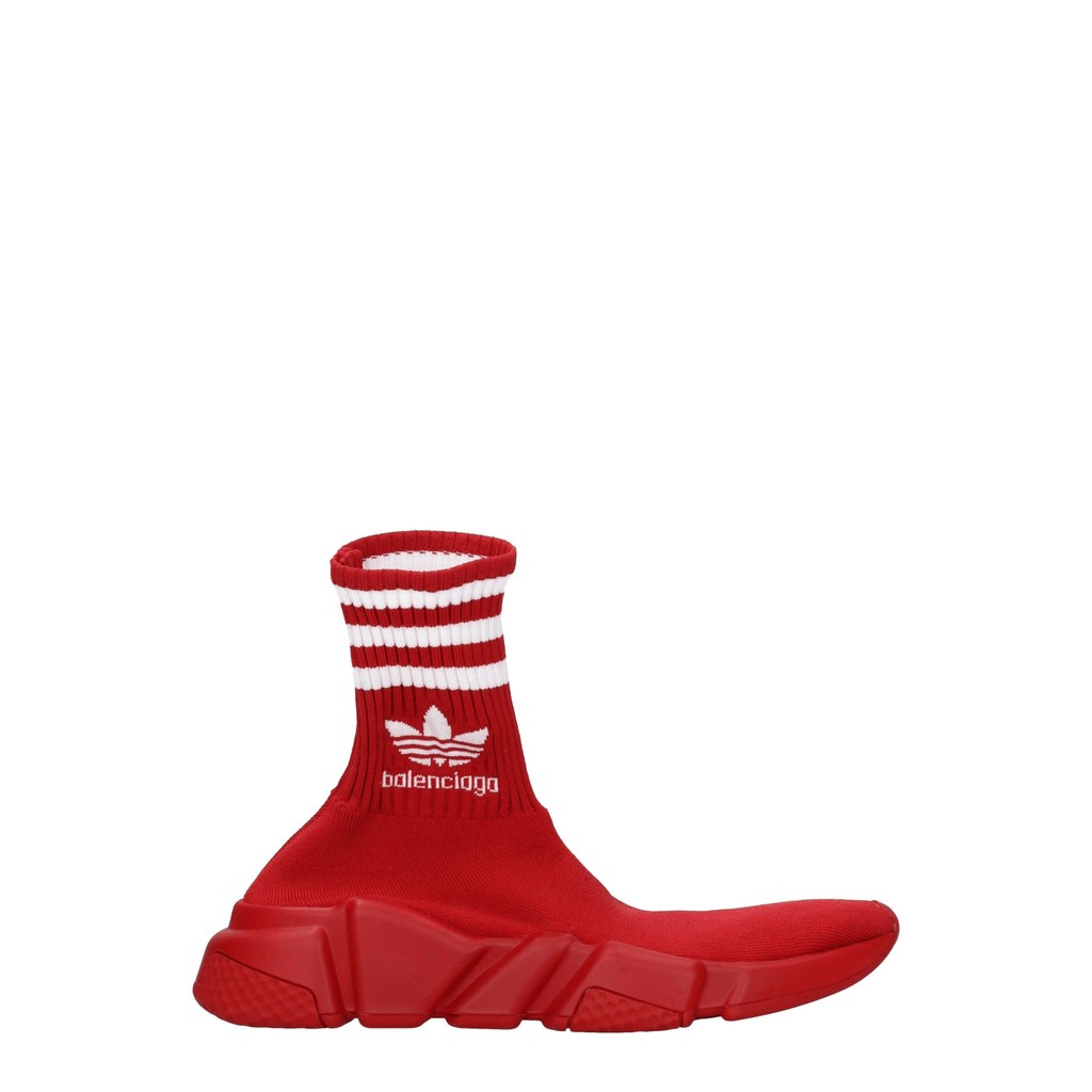 Balenciaga x adidas Speed Sneakers Dames – Rood / Wit