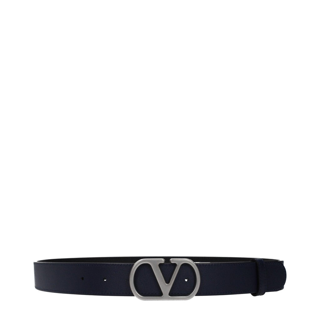 Valentino Garavani Riem met zilverkleurige details – Zwart / Blauw