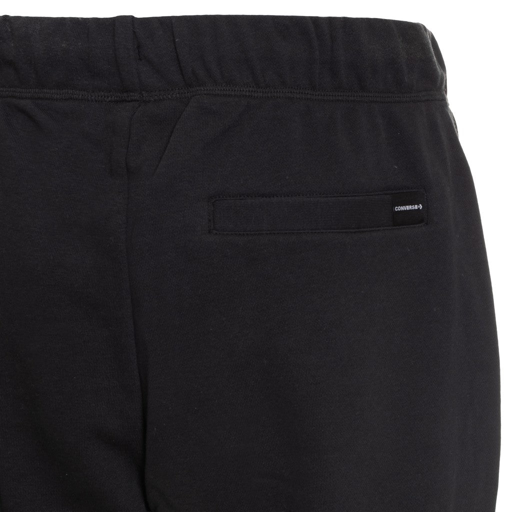 Converse Joggingbroek met geborduurd logo en trekkoord – Zwart