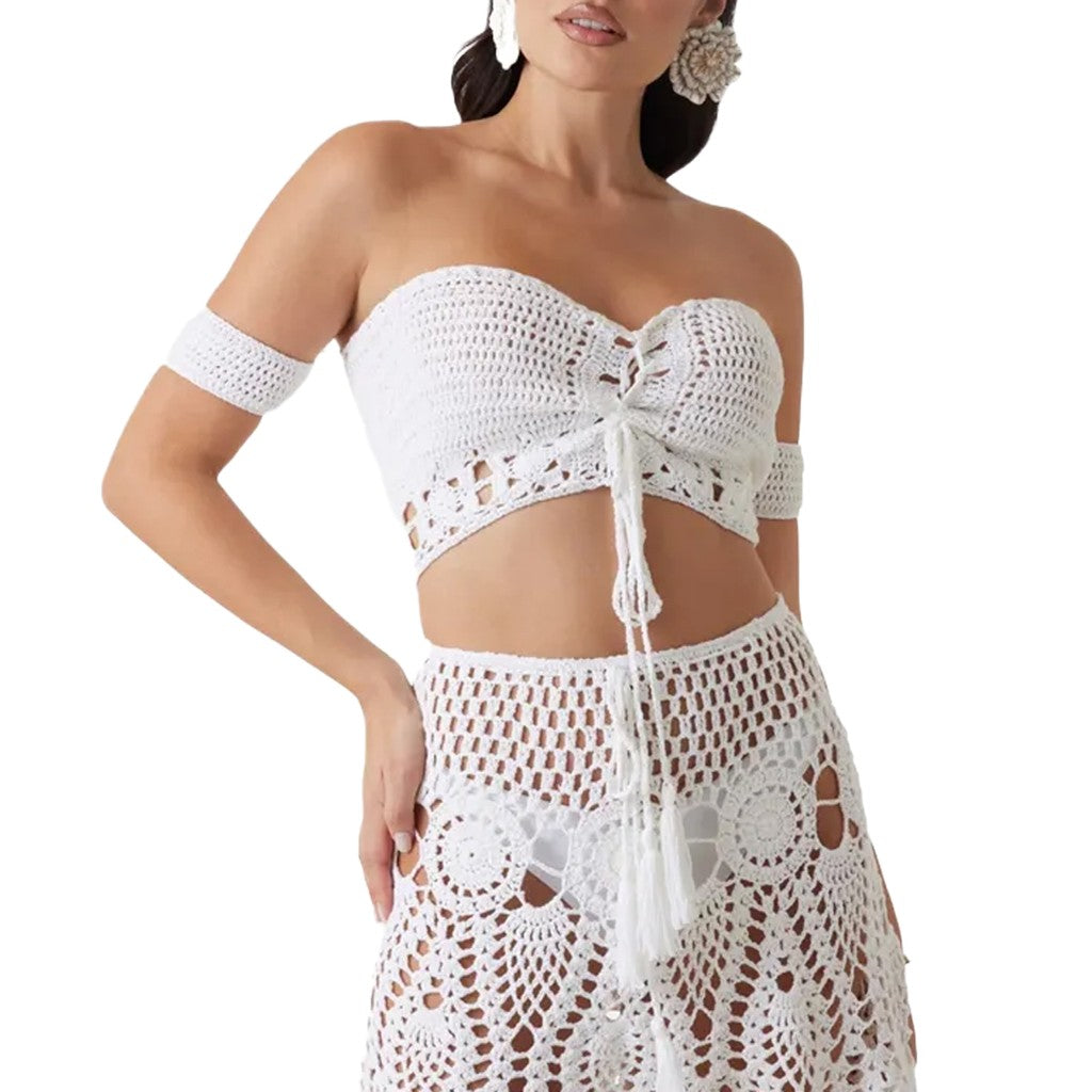 Guess Top met logo – Wit