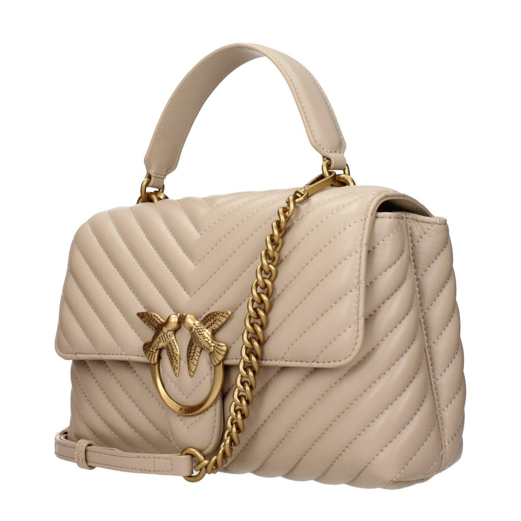 Pinko Lady Love Bag Puff Handtas – Beige