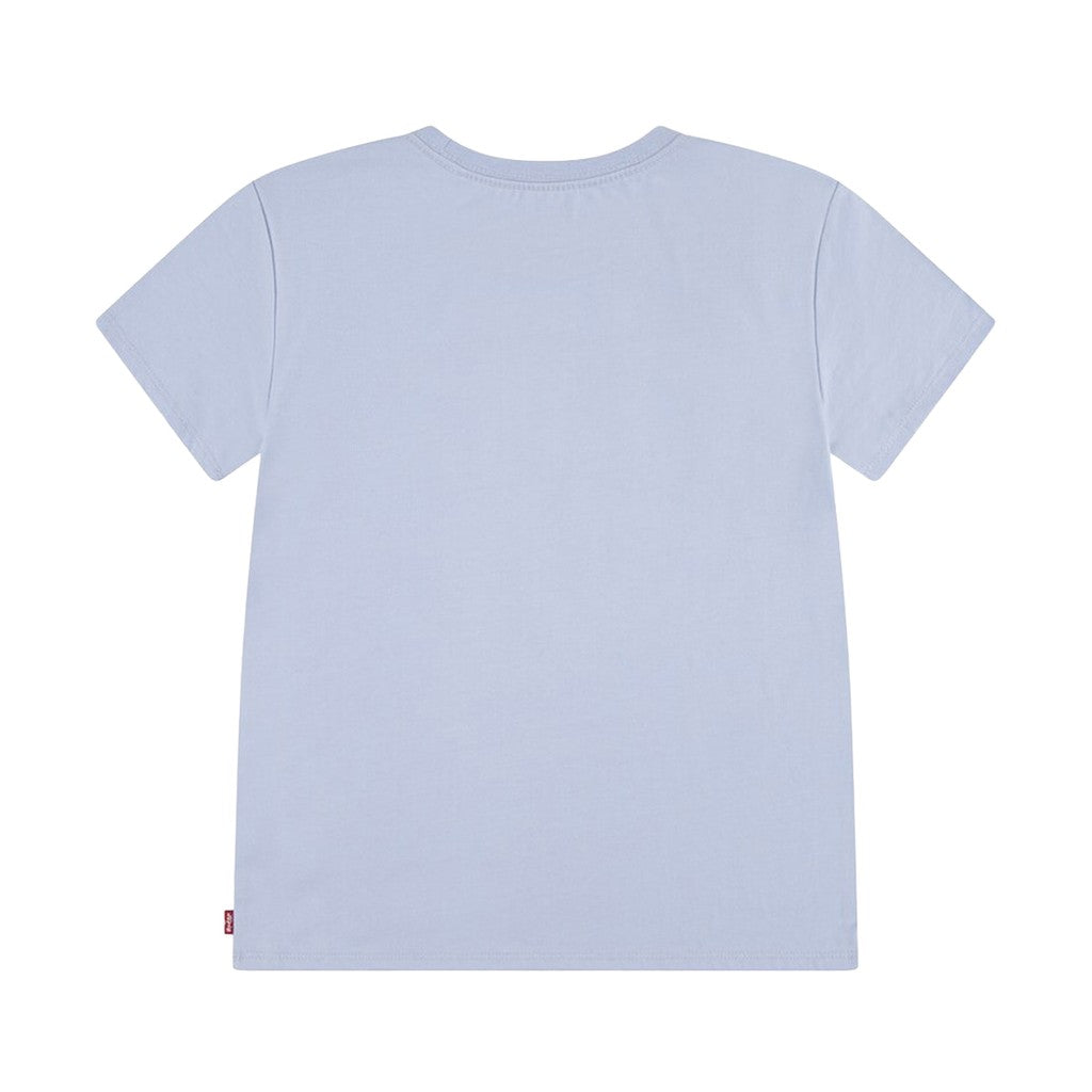 Levi's Kids T-shirt met bedrukt logo – Lichtblauw