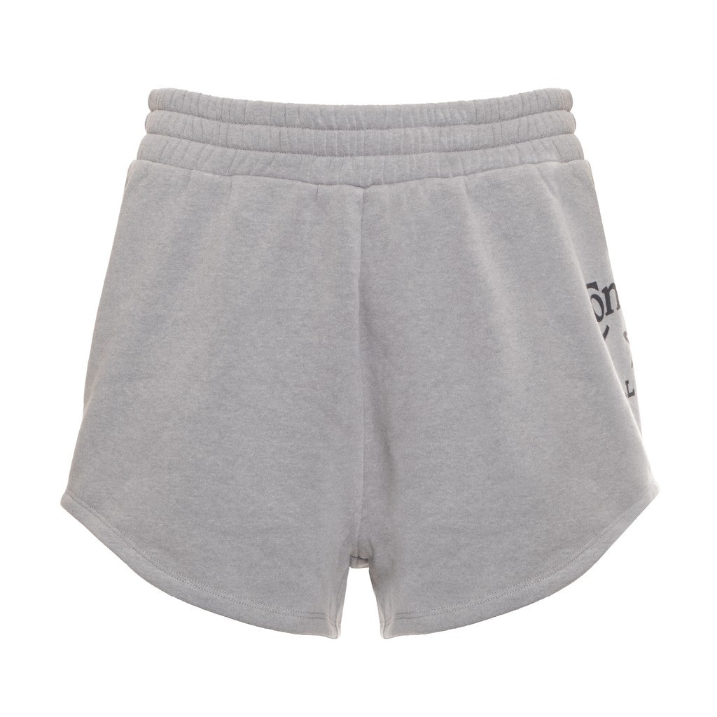 Converse Effen short met bedrukt logo – Grijs