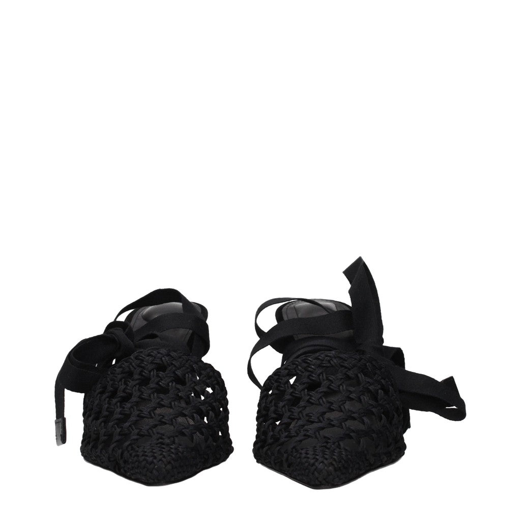 Jacquemus Les Espadrilles H Pumps – Zwart