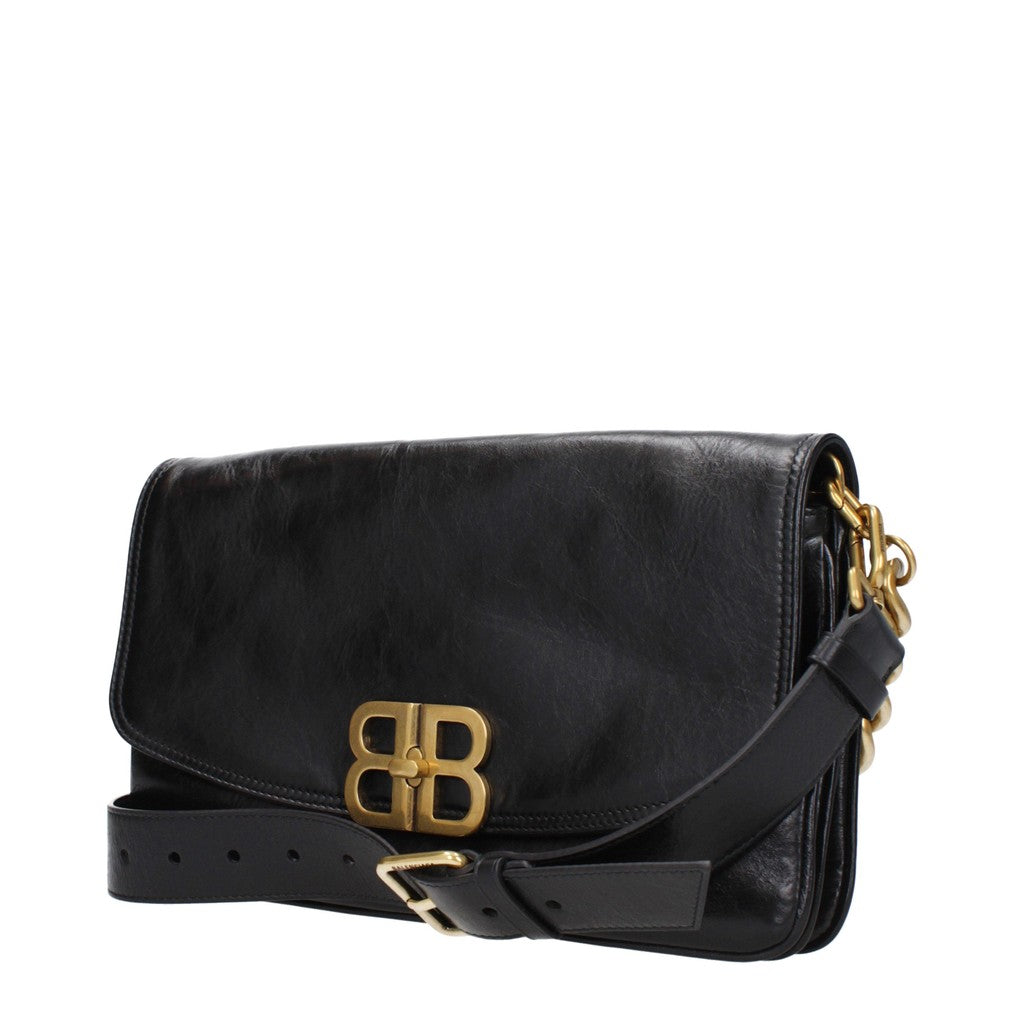 Balenciaga BB Soft Flap Schoudertas – Zwart