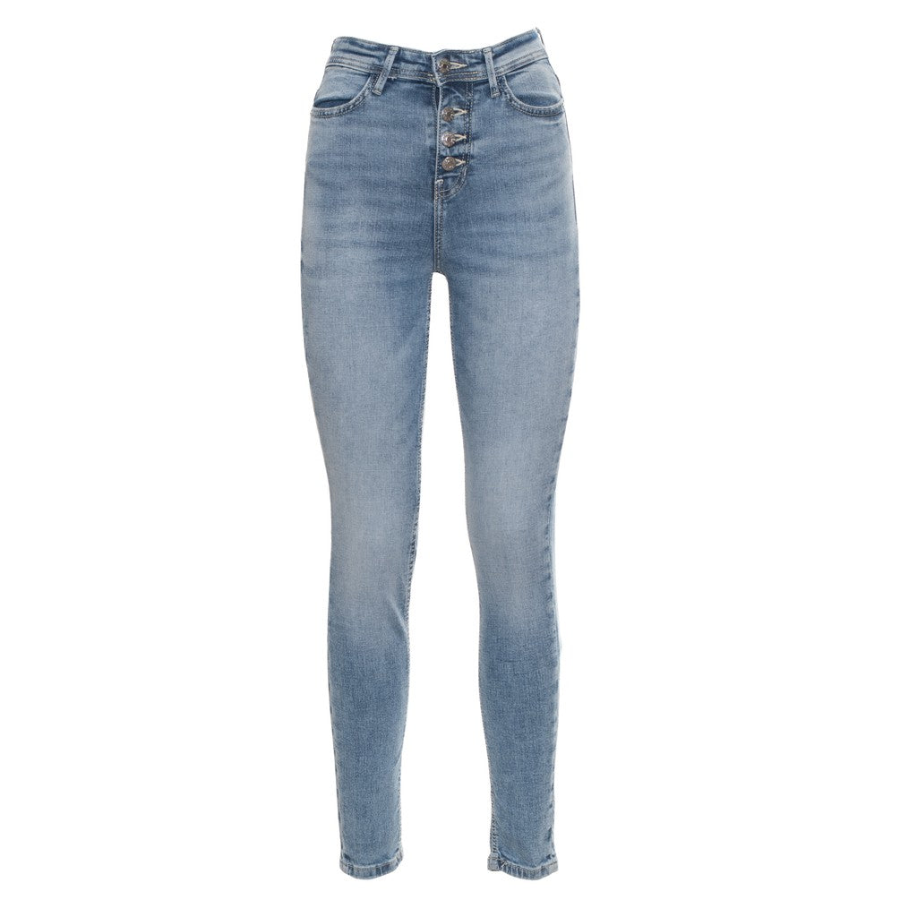 Guess Skinny jeans met vijf zakken – Lichtblauw