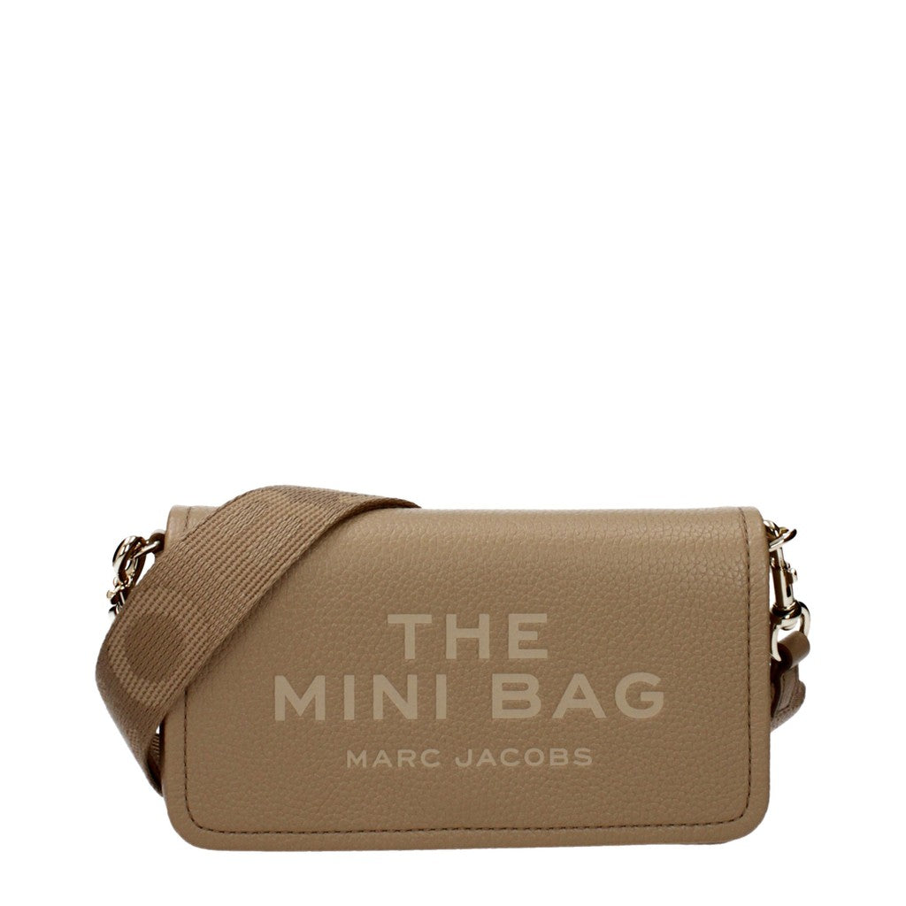 Marc Jacobs The Mini Bag Crossbodytas met twee vakken – Bruin