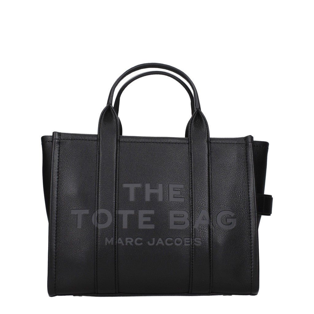 Marc Jacobs The Tote Shopper van leer – Zwart
