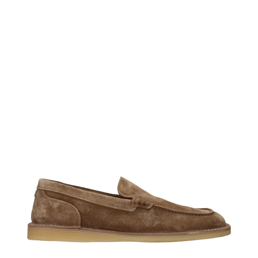 Dolce & Gabbana Loafers met rubberen zool – Lichtbruin