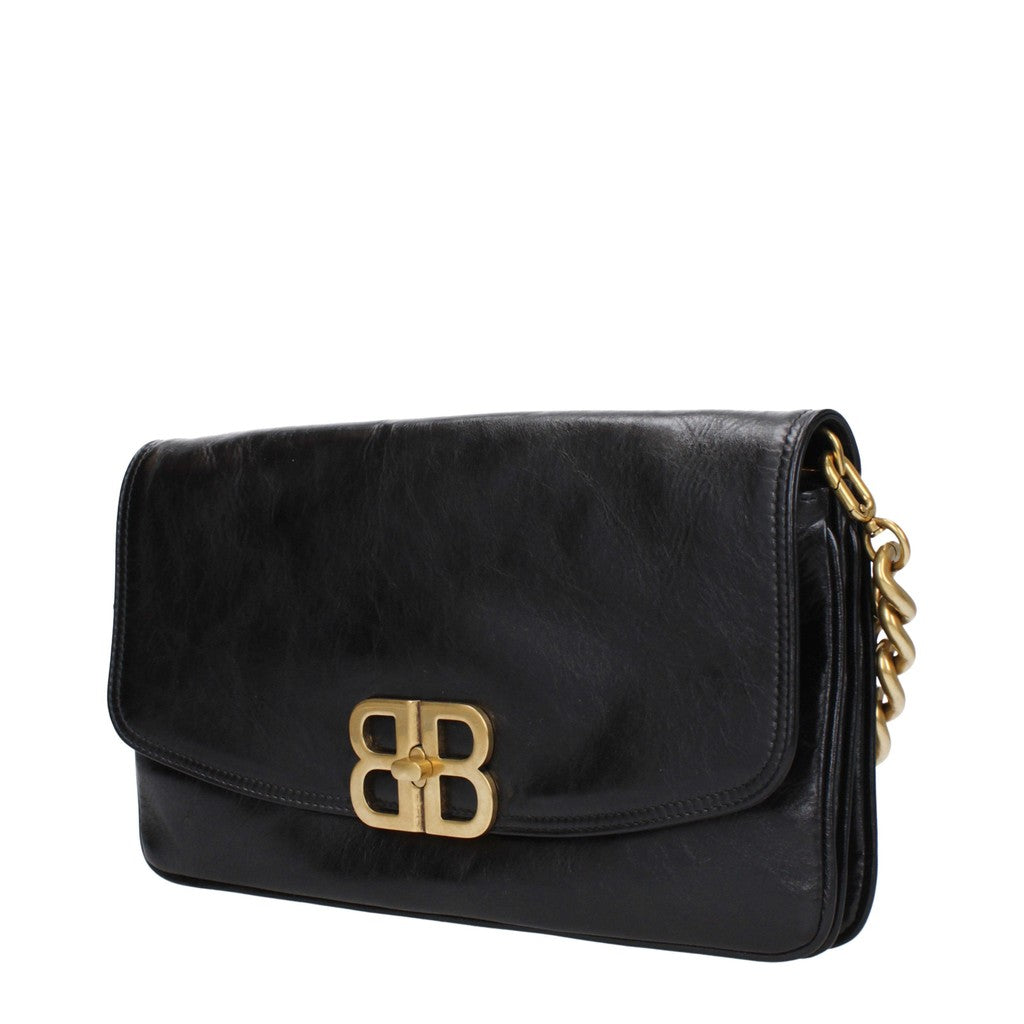 Balenciaga BB Soft Flap Schoudertas – Zwart