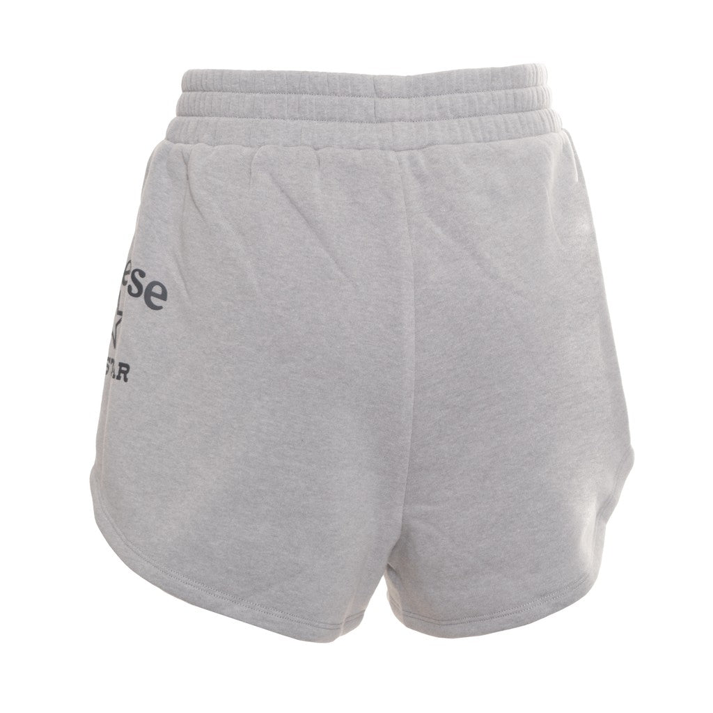 Converse Effen short met bedrukt logo – Grijs