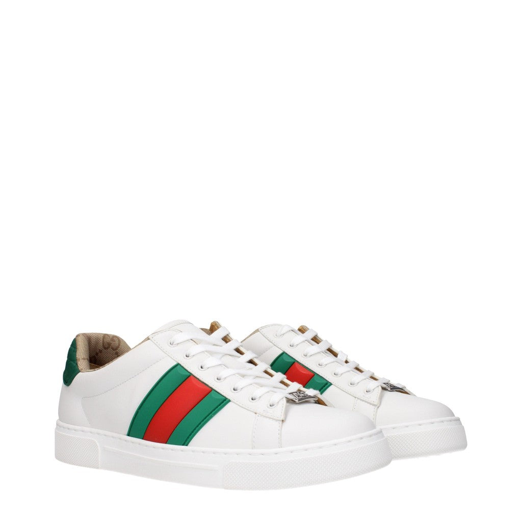 Gucci Ace Sneakers – Wit / Groen