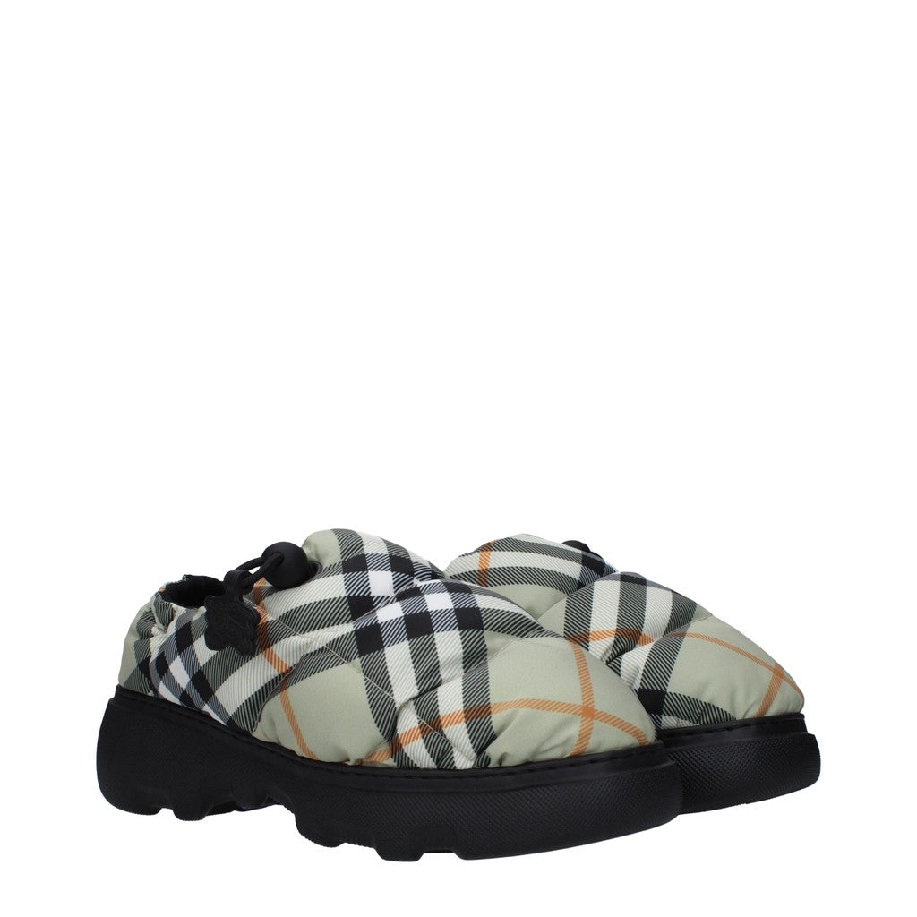Burberry Instappers met hak en rubberen zool – Meerkleurig