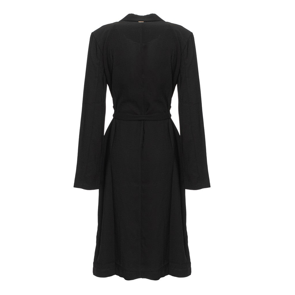 Guess Jas met ceintuur en knoopsluiting – Zwart