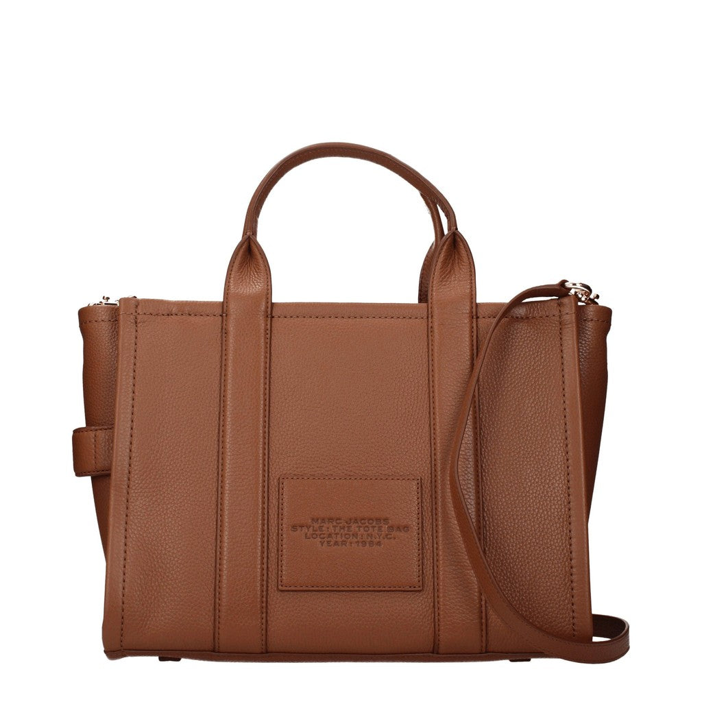 Marc Jacobs The Tote Shopper van leer – Bruin
