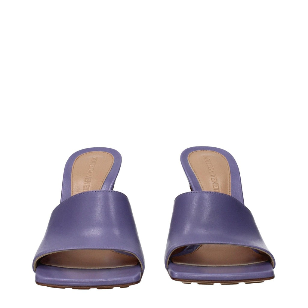 Bottega Veneta Hoge sandalen met hak – Paars