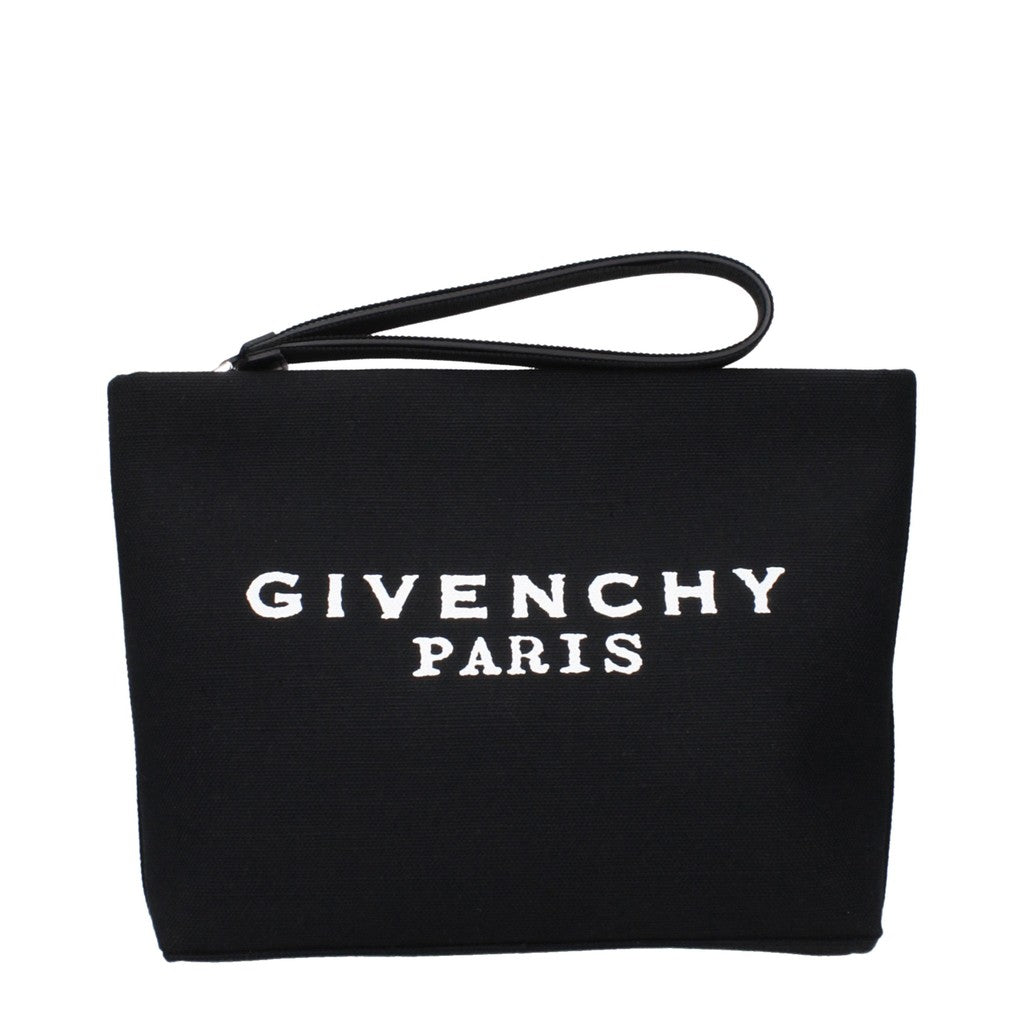 Givenchy Platte clutch met ritssluiting – Zwart
