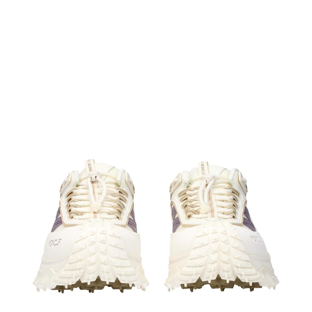 Moncler Trailgrip Sneakers van stof, rubber en leer – Wit