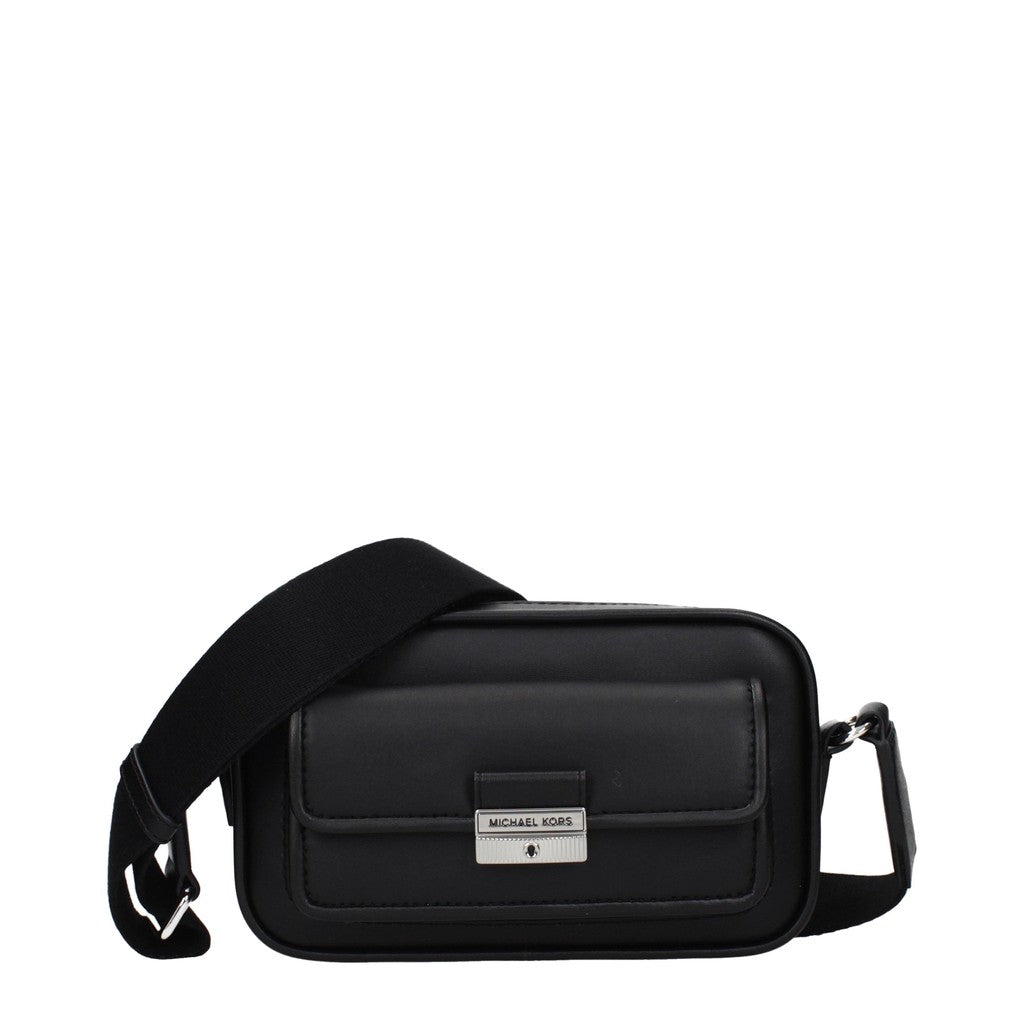 Michael Kors Bradshaw Kleine crossbodytas met ritssluiting – Zwart