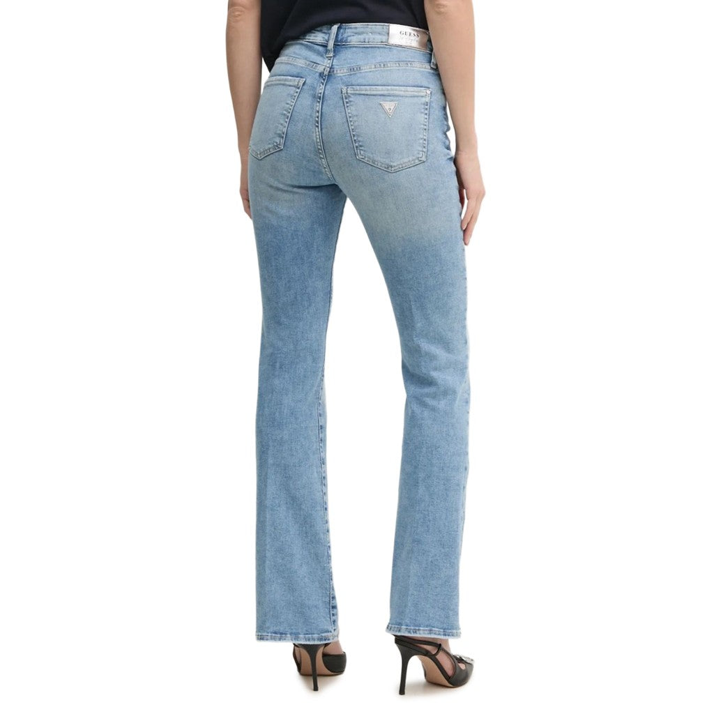 Guess Jeans met logo en vijf zakken – Lichtblauw
