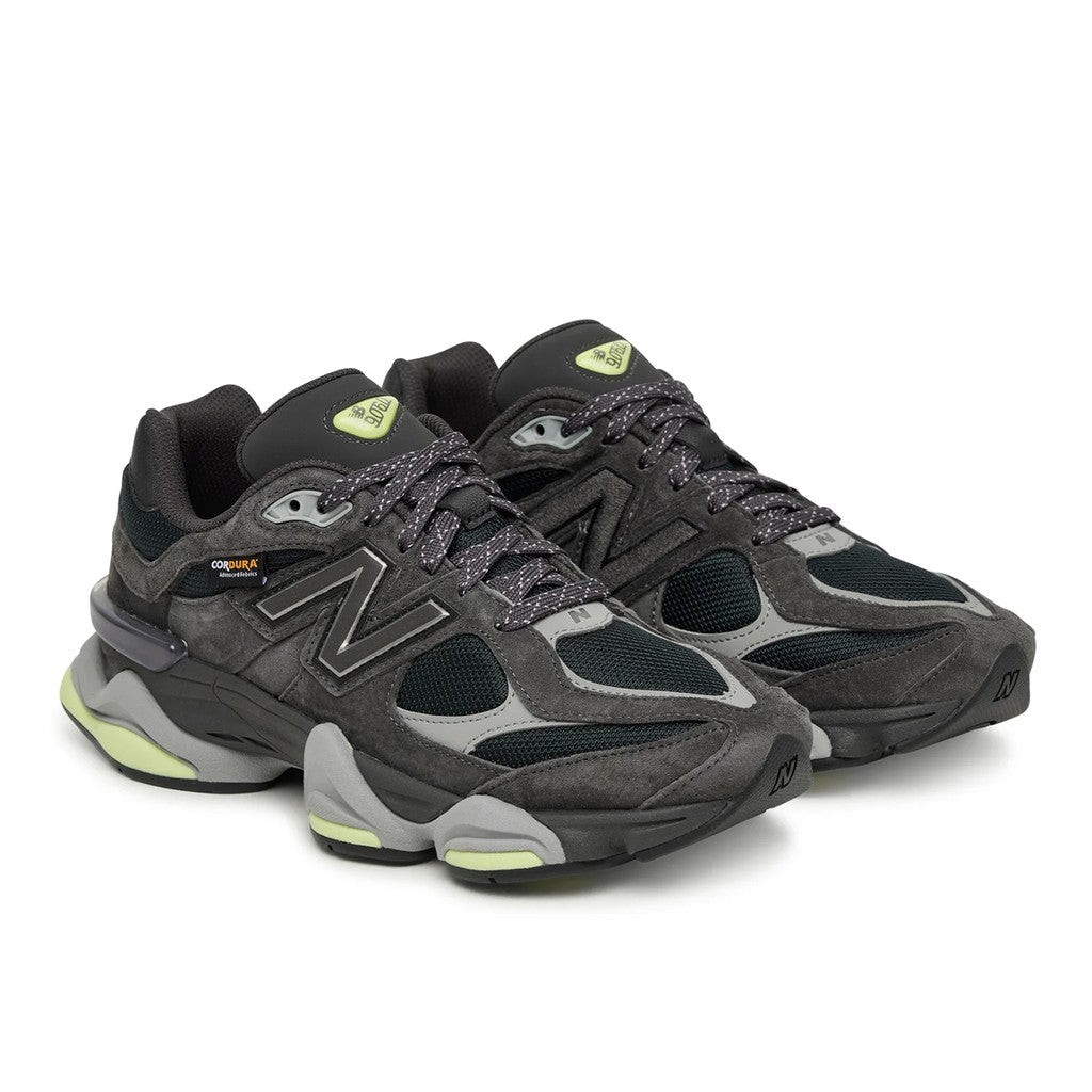 New Balance 9060 Sneakers – Zwart / Limegroen